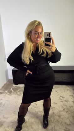 dress 1239 Zwart