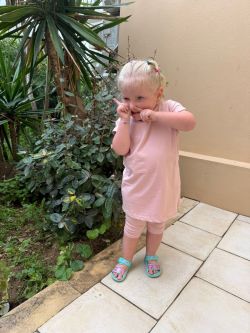 Lila Luna 2 piece Roze