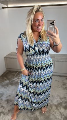 Magic Jurk Marineblauw