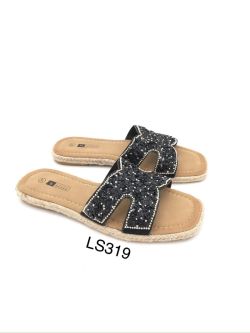Slipper LS319 Zwart