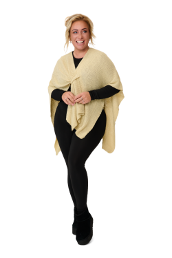 Poncho 7168 one size Camel