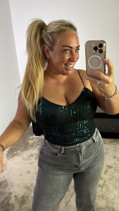 kerst top hs7239 Groen