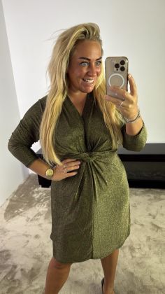 Xtra stretch dress 89900 Goud
