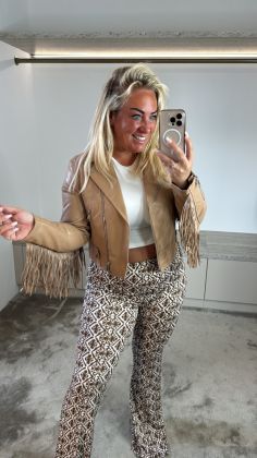 Mommy broek xtra stretch Bruin