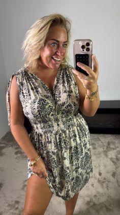 Magic dress  j025-80 Zwart