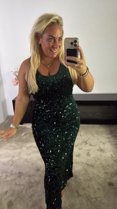 kerstjurk groen hs8186 Groen