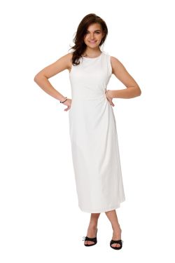 dress 8665 classy White