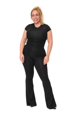 Flair mommy broek 8751 Zwart