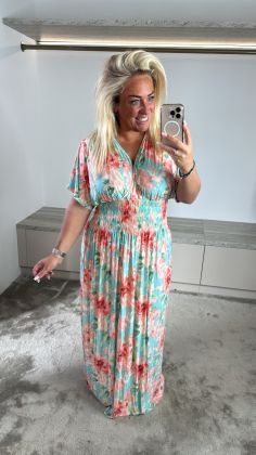 GLITTER Magic dress 1966-c17 Roze