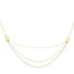 Ketting 6828a-23 Goud