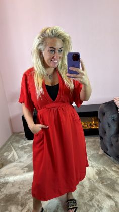 jurk 93519 Rood