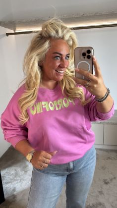 Lente trui Portofino Paars