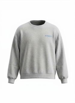 st moritz trui a-4280-8 Grijs