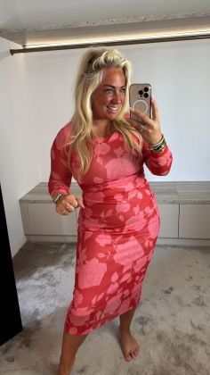 Mesh mommy dress