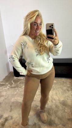 mommy travel broek 6001 Taupe