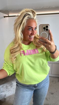 Lente trui Amalfi Groen