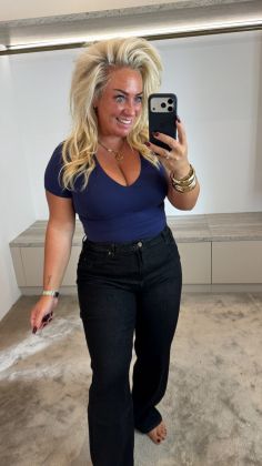 Mommy broek dj2551 Zwart