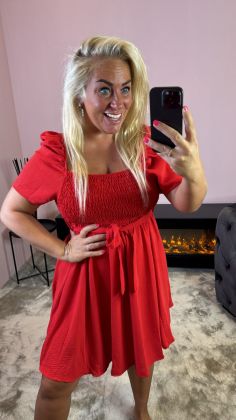 dress 8356 Rood