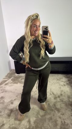 2 piece 1287 Khaki