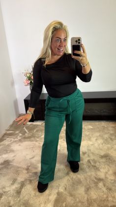 Mommy extra stretchy top Zwart