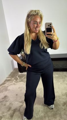 comfy pants 12206 Marineblauw