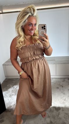Dress Lucy 3101 Camel