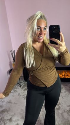 Glitter top 89119 one size Bruin