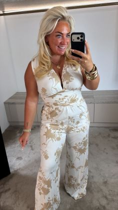 mommy jumpsuit 9700 Beige