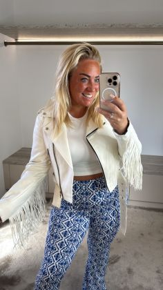 Mommy broek xtra stretch Blauw