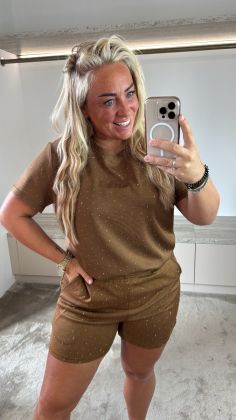 Glitter set Lieve Bruin