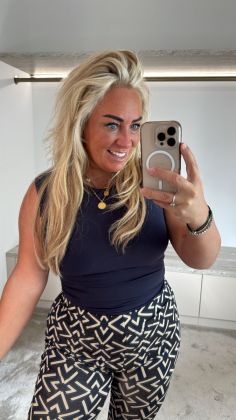 Mommy Body xtra stretch Marineblauw