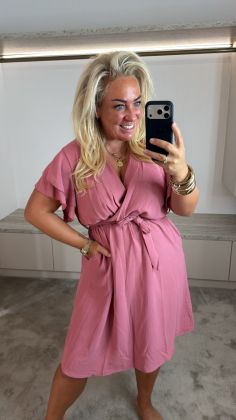 a 8798 dress Paars