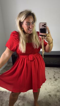 dress 8356 Rood