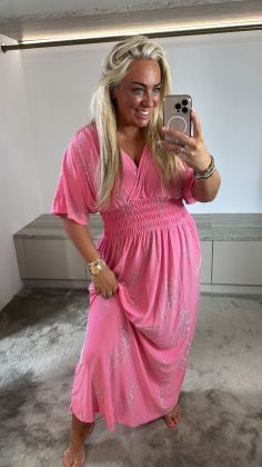 Magic jurk Fuchsia