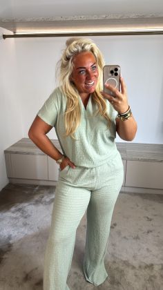 Stretchy 2 piece Groen