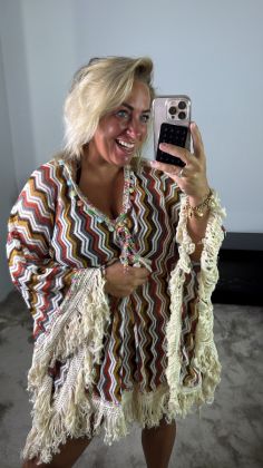 Boho bikini cover b011 Bruin
