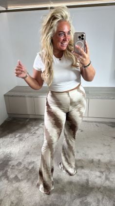 Mommy broek xtra stretch Bruin