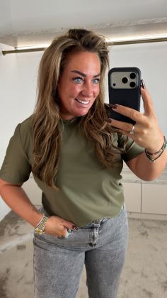 stretch top a-9214 Army