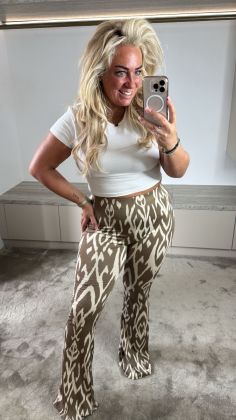 Mommy broek xtra stretch Camel