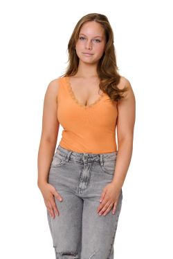Body 8593 100% cotton stretch Oranje