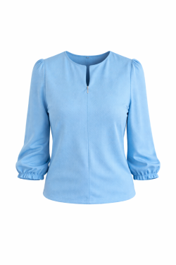 Lente top a-6511 Blauw