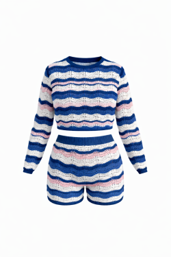 2 Piece Tropez qt91005 Blauw