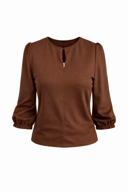 Lente top a-6511 Bruin