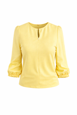 Lente top a-6511 Geel