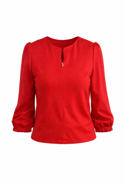 Lente top a-6511 Rood