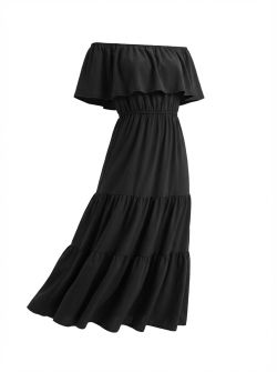 mommy extra stretch dress 44239 Zwart