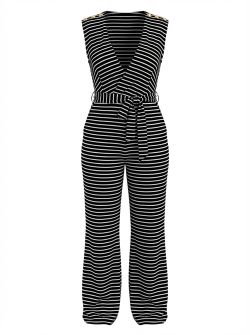 Mommy jumpsuit 8718 KATOEN Zwart