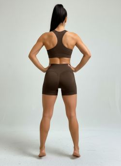 Stretch bikershort xtra push Bruin