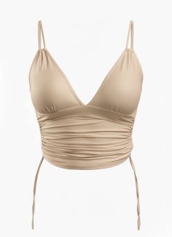 xtra stretch mommy top 8670 Beige