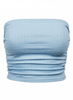 Extra stretch top r764 Blauw